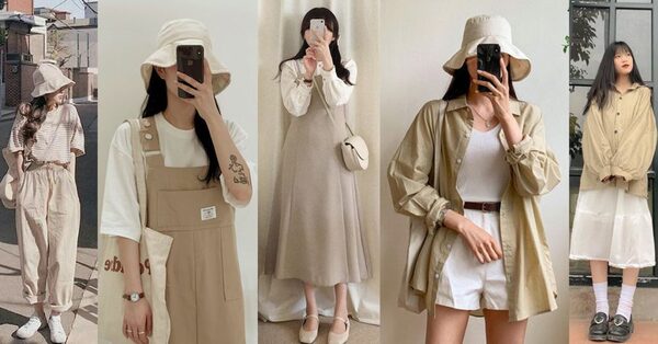 เสื้อผ้าสีโทนพาสเทล-เอิร์ธโทนอ่อนคือคำตอบ