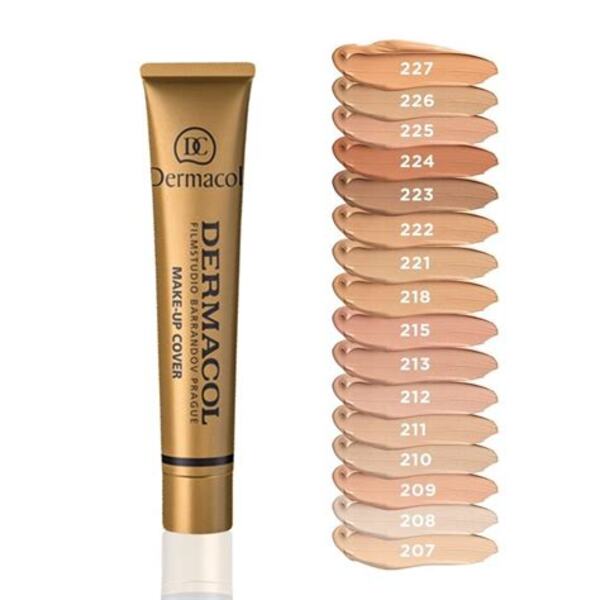 รองพื้น : Dermacol make-up cover