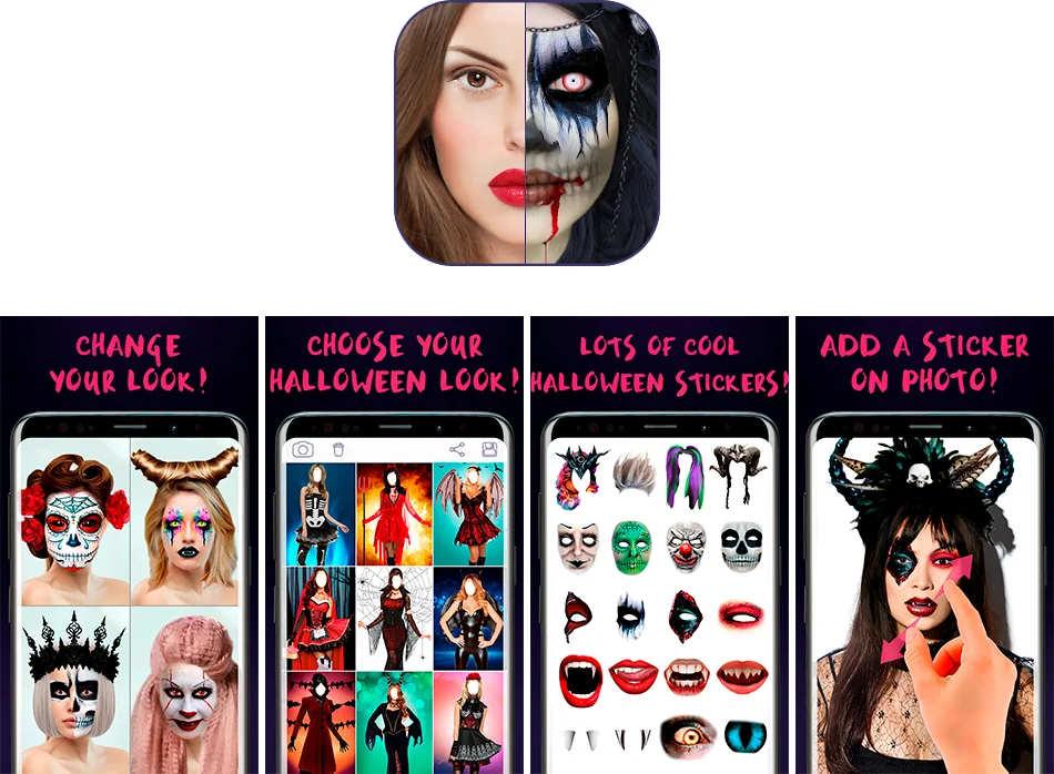 Halloween Makeup Photo Editor