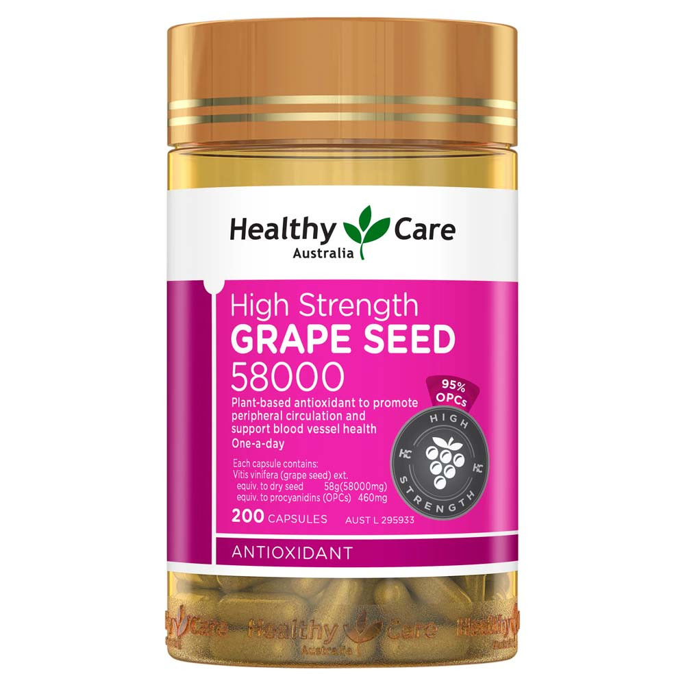 Healthy Care High Strength Grape Seed