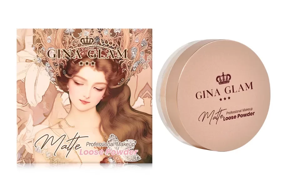 GINA GLAM Invisible Matte Loose Powder