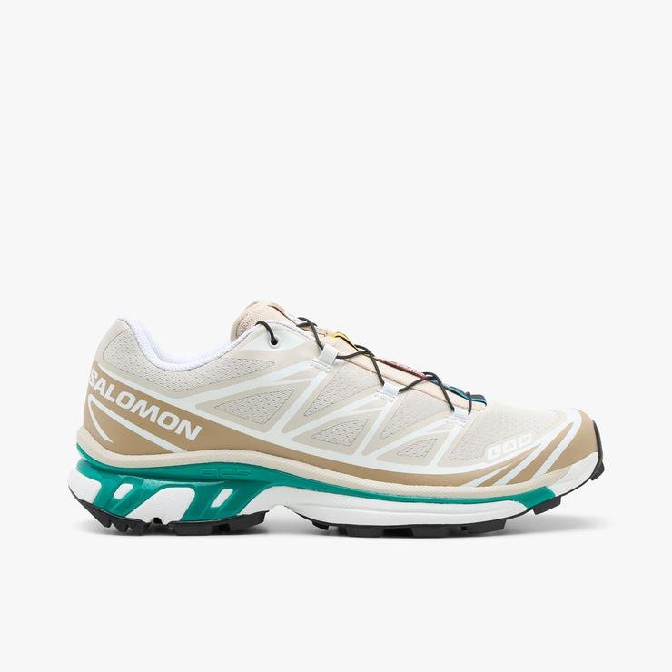SALOMON XT-6 Unisex Sneakers (VANILLA/GREENH)