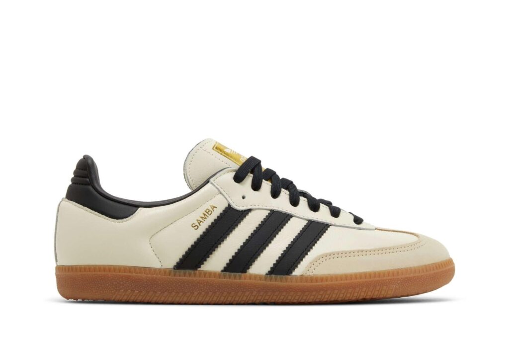 Adidas Samba OG – Cream White / Core Black / Sand Strata