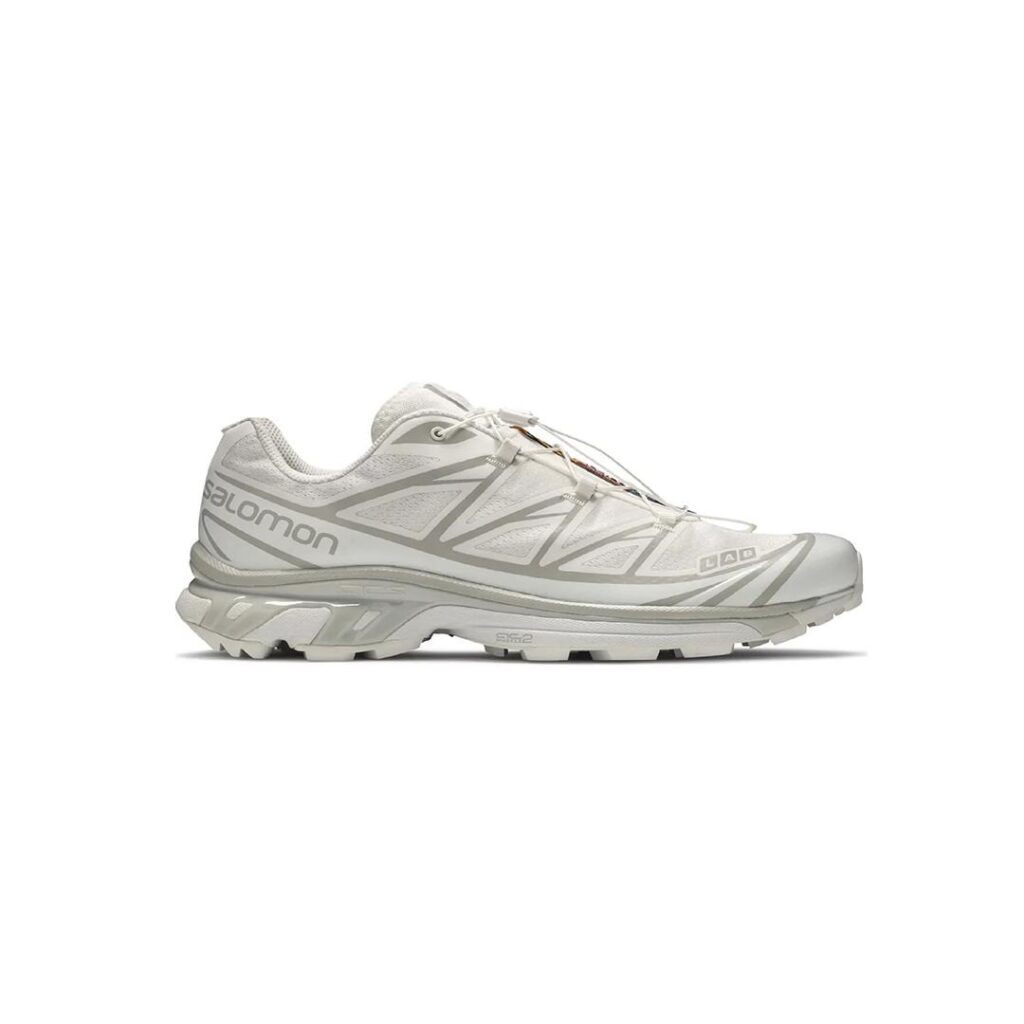 SALOMON XT-6 Unisex Sneakers (WHITE/LUNAR ROCK)