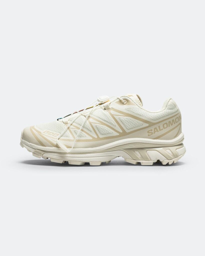 SALOMON XT-6 Unisex Sports Sneakers (VANILLA ICE/VANILLA)