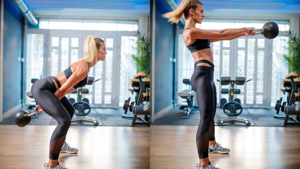 Two-Arm Kettlebell Swing