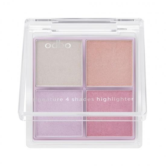 odbo Signature 4 Shades Highlighter