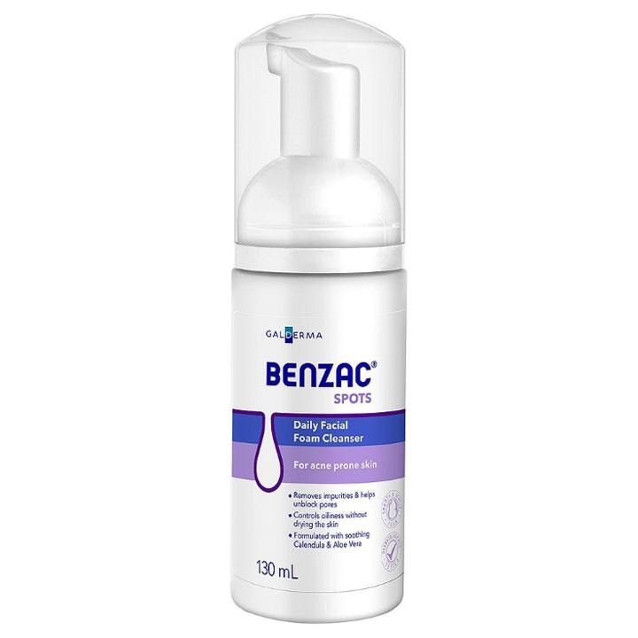 BENZAC SPOTS DAILY FACIAL FOAM CLEANSER