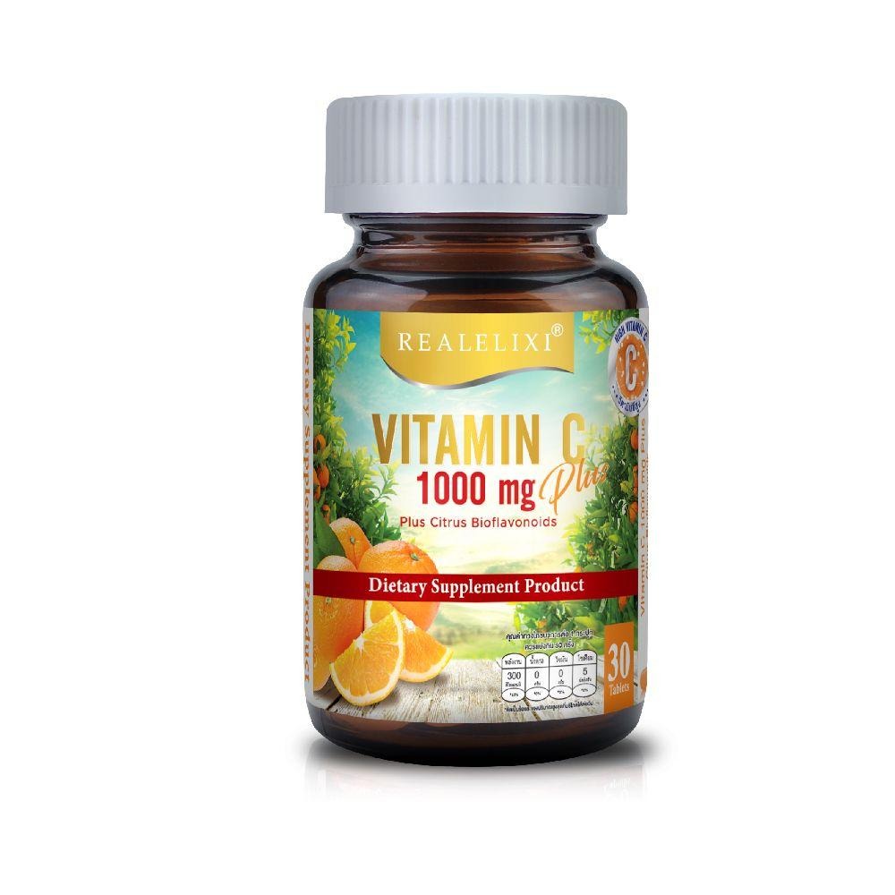REALELIXI® Vitamin C 1000 mg Plus Citrus Bioflavonoids