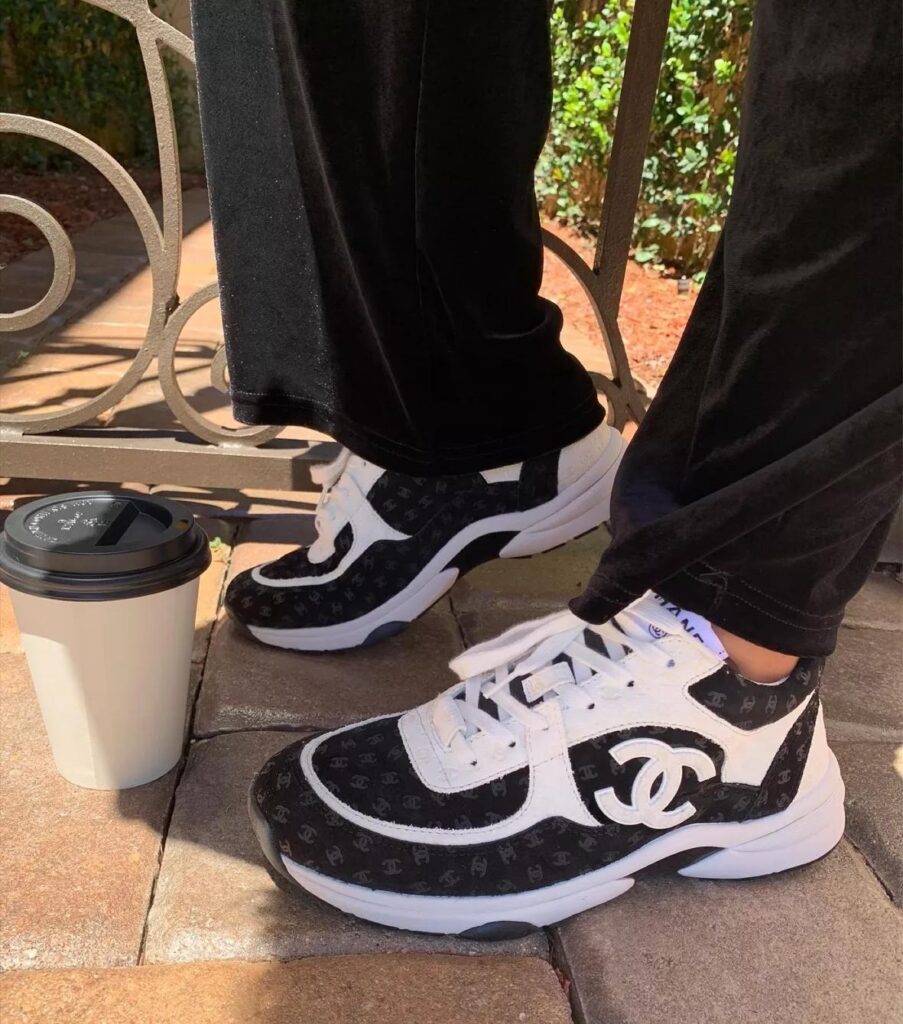 Chanel Trainers Printed Calfskin