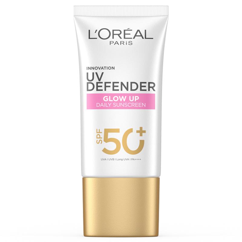 Loreal Paris UV Defender Glow Up SPF50+/PA++++ Long UVA