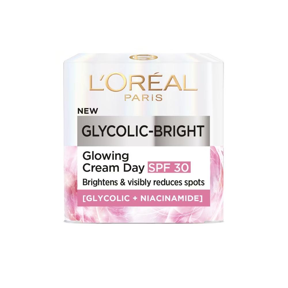 L'OREAL PARIS Glycolic Bright Glowing Cream Day SPF30