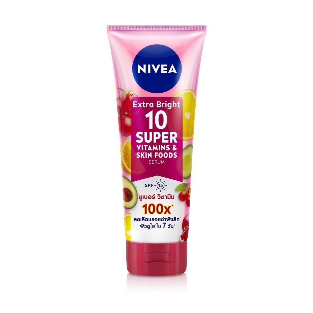 Nivea Extra Bright 10 Super Vitamins & Skin Foods Serum