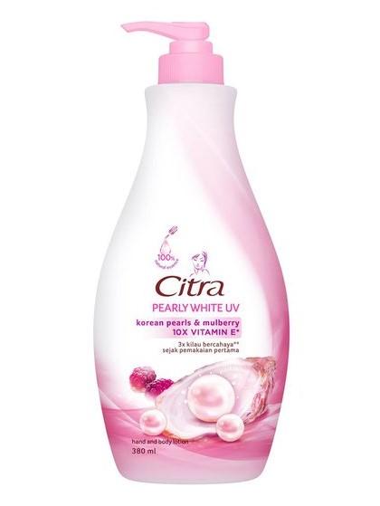 Citra Pearly White UV Extra Hand and Body Lotion