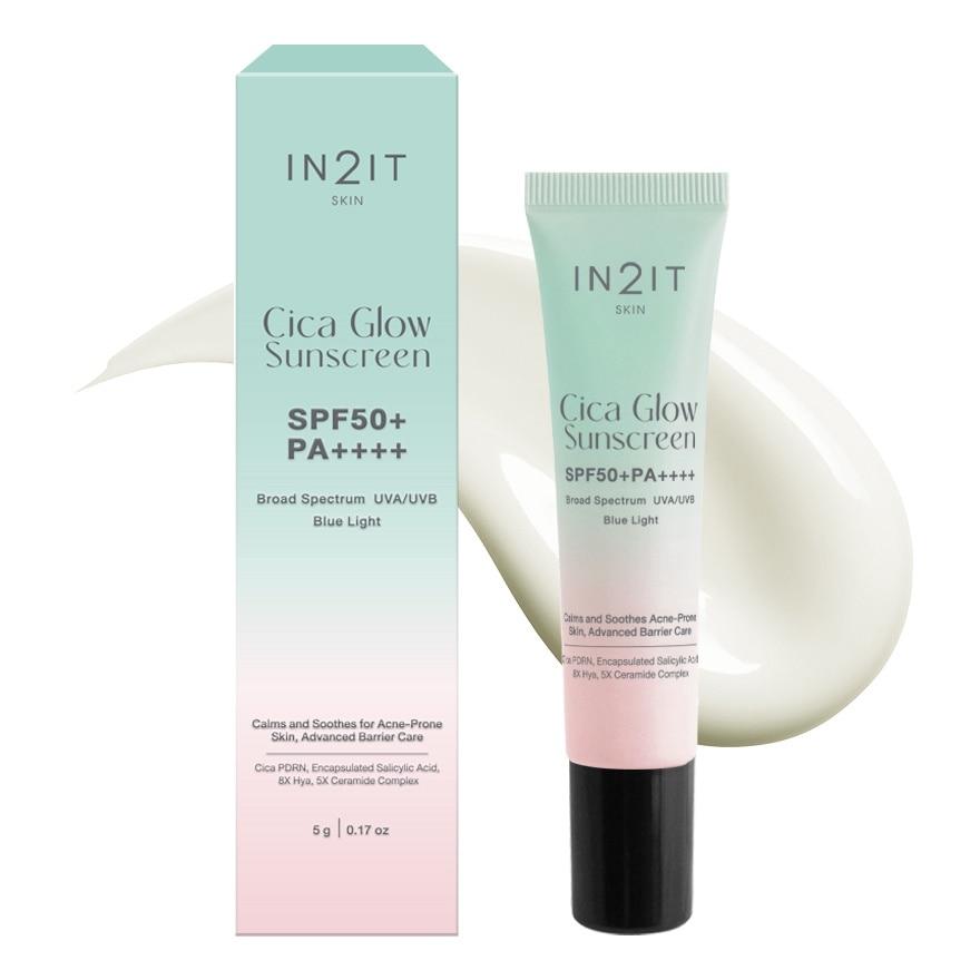 IN2IT Cica Glow Sunscreen SPF50+ PA++++