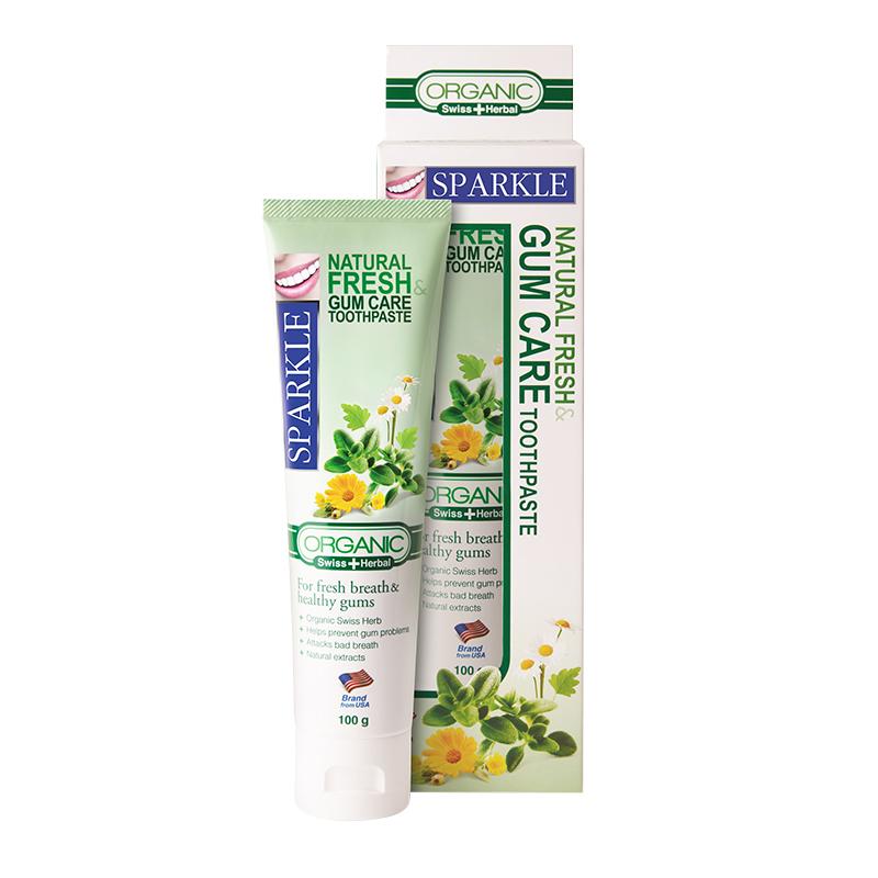 Sparkle Natural Fresh & Gum Care